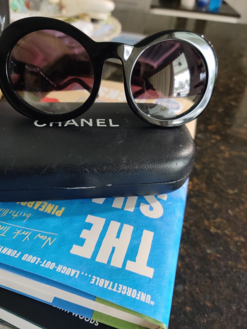 Chanel Half Tint sunglasses new